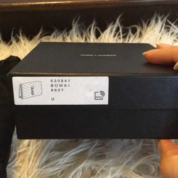 YSL Wallet in Sea Salt colour - Picture 10 of 13